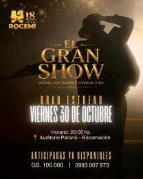 Afiche de El Gran Show de Rocemí
