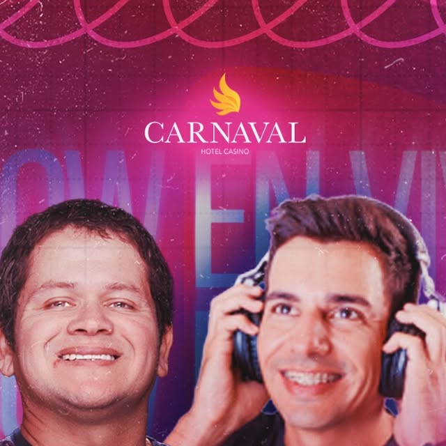 Afiche de DJ Charly y DJ Matías en Casino Carnaval