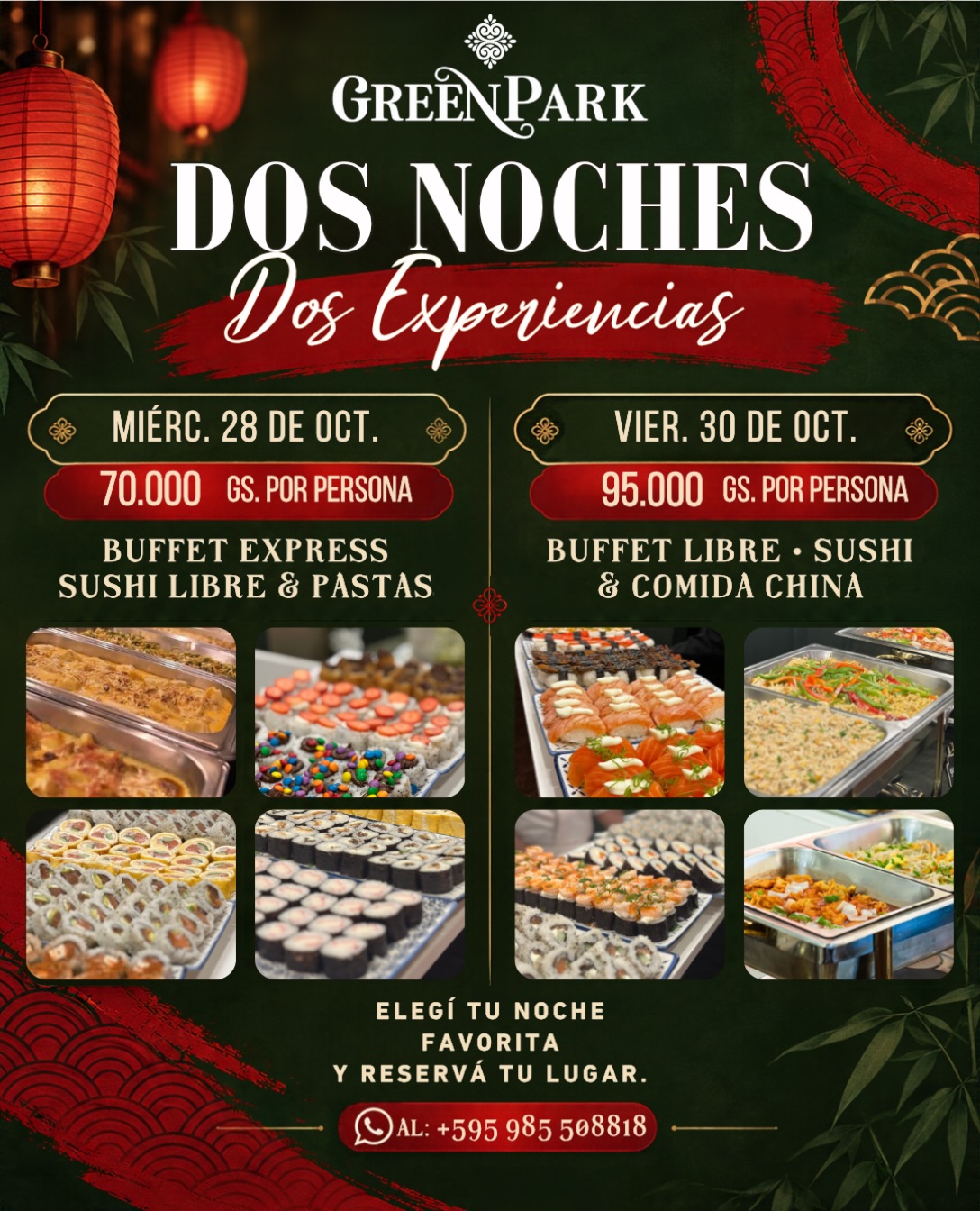 Afiche de Sushi Libre Express en Green Park