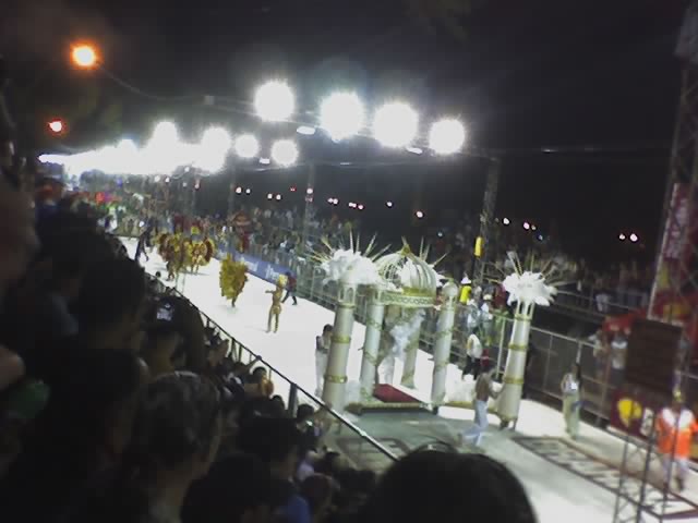 Antes: Sambódromo